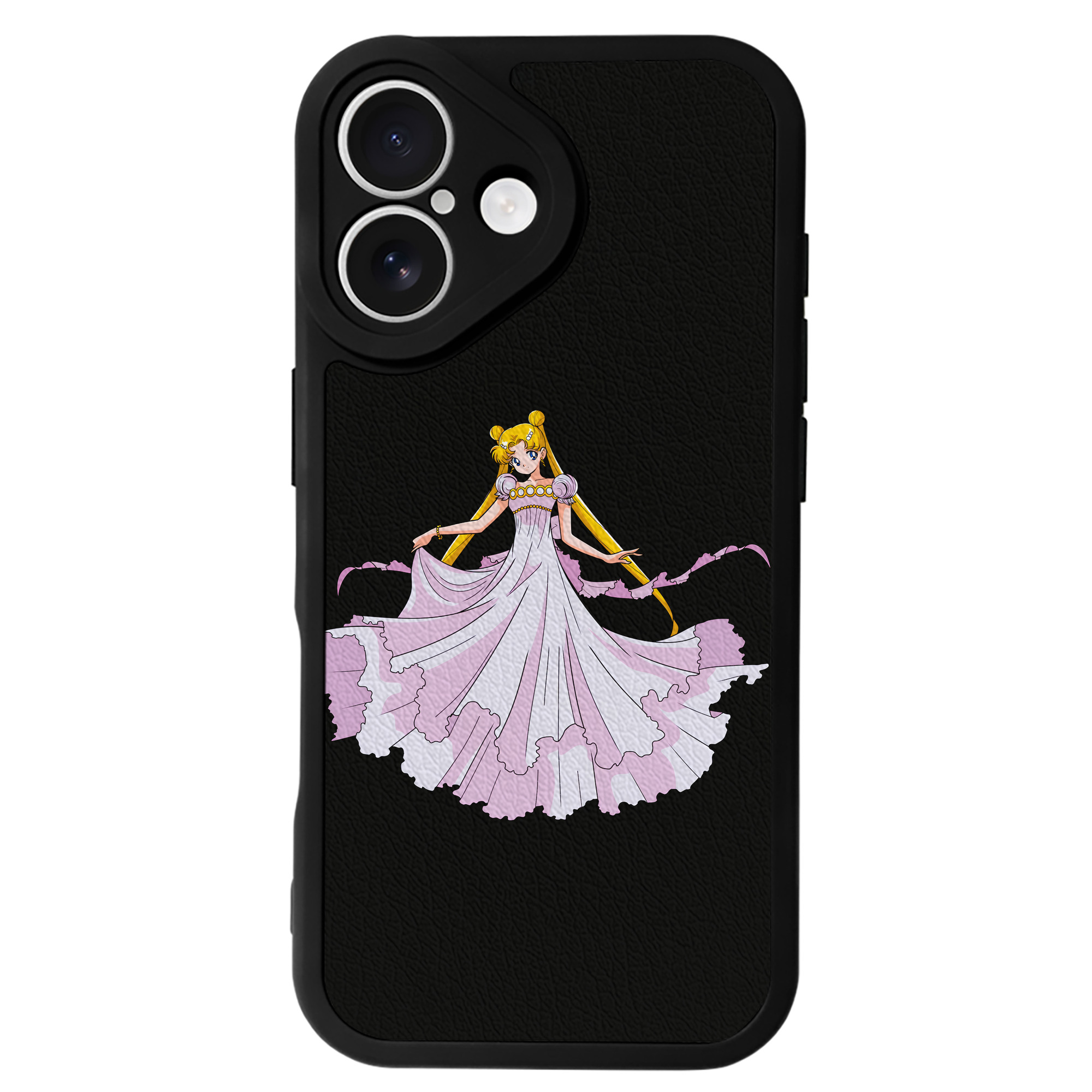 （画像用） 美少女戦士セーラームーン 愛野 美奈子 あいの みなこ Sailor Moon Aino Minako 【iPhone 16シリーズ対応】シリコンスマホケース（レザー調） 材質：シリコン